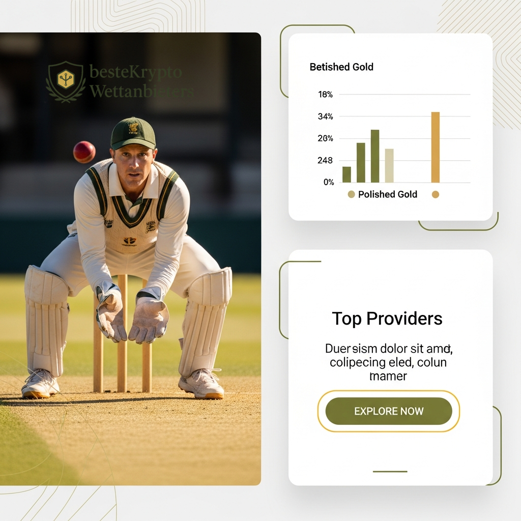 Ein Cricketspieler in Aktion neben Infografiken mit Diagrammen, die die taktische Analyse und Schlüsselfaktoren für das Fußballspiel Niederlande gegen Schweden repräsentieren.